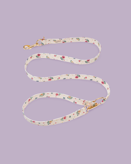 Vintage Fleur Dog Lead