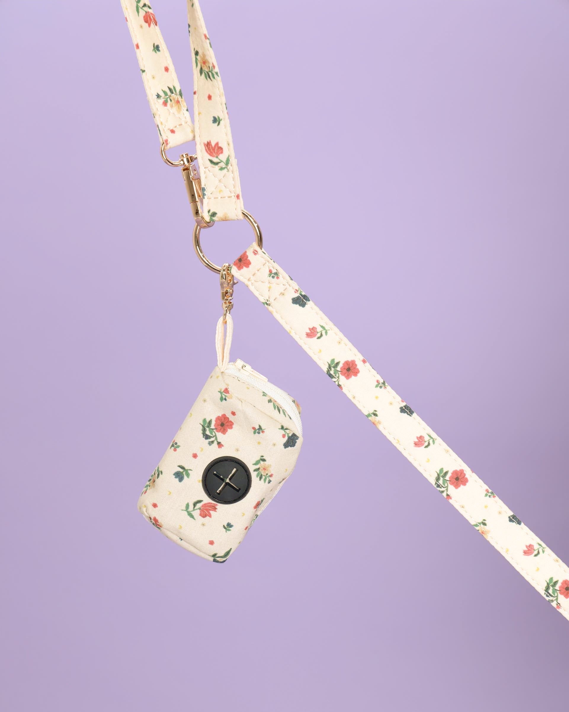 Vintage Fleur Dog Poop Bag