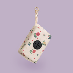 Vintage Fleur Dog Poop Bag