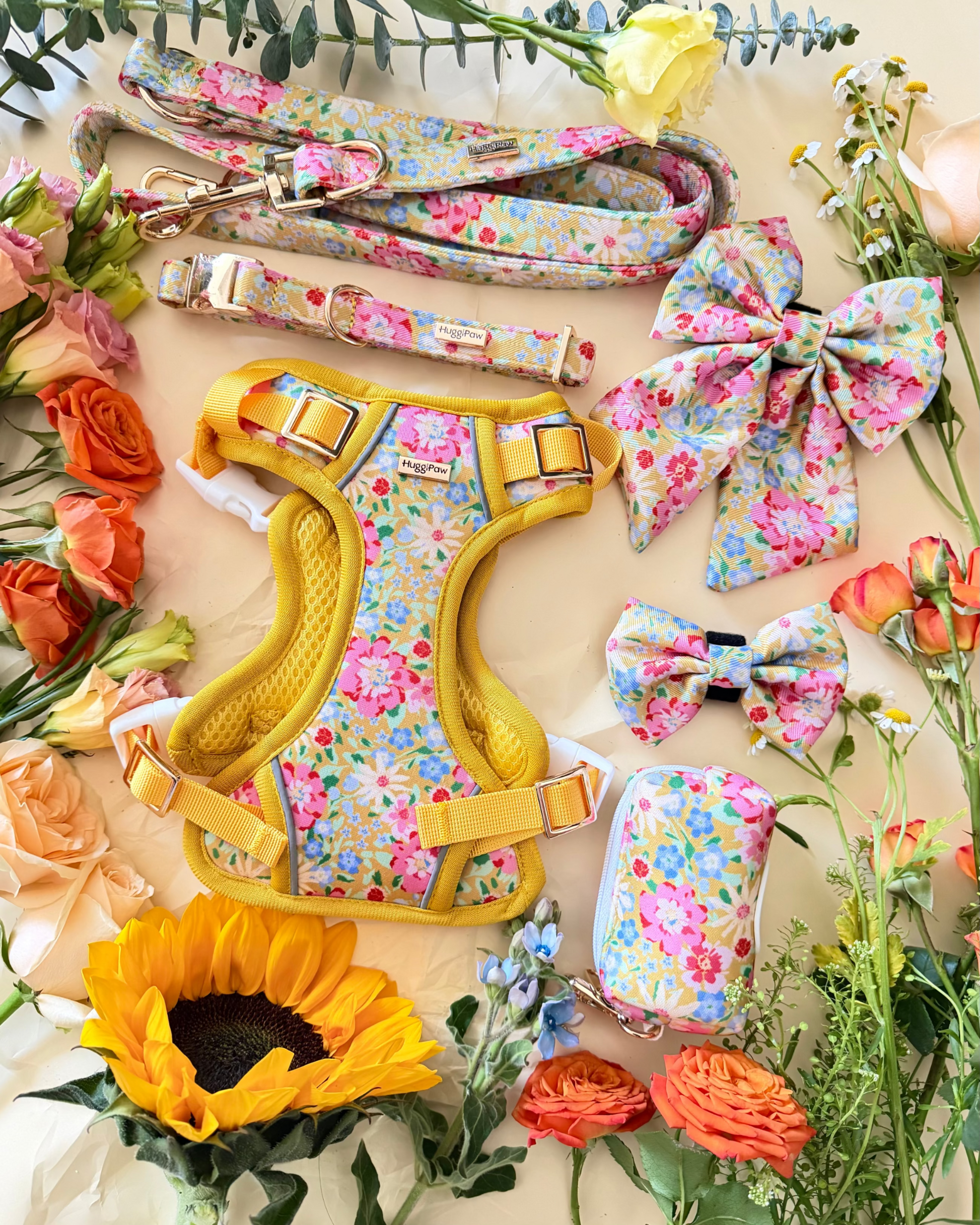 Sunny Bloom Dog Harness