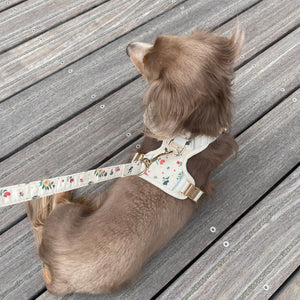 Vintage Fleur Dog Harness