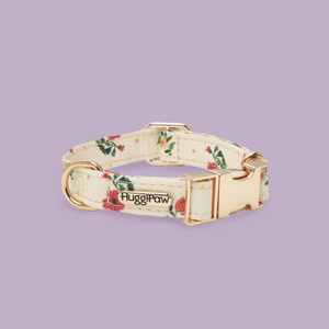 Vintage Fleur Dog Collar