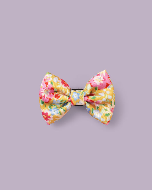 Sunny Bloom Dog Bow Ties